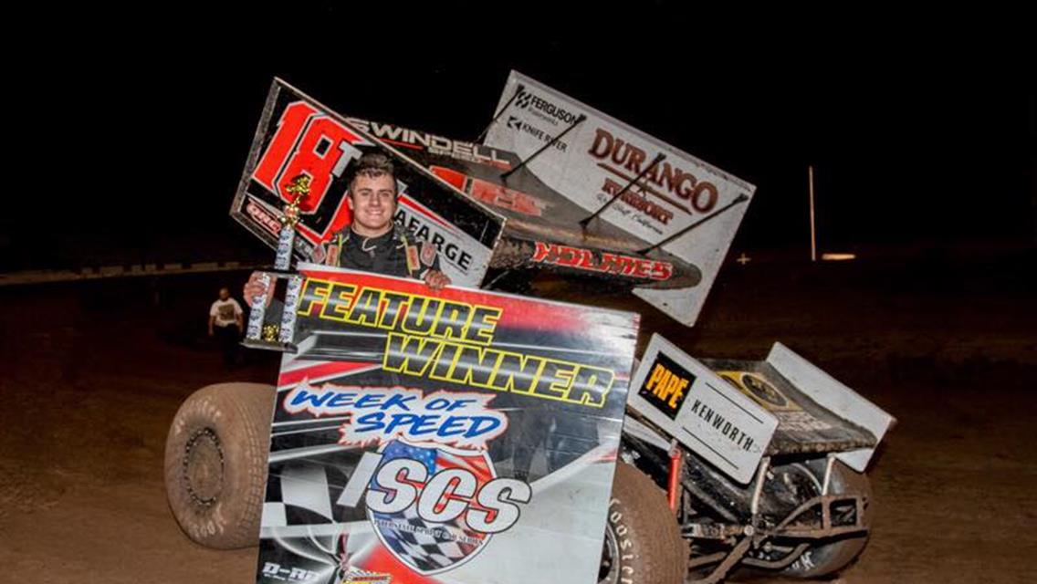 Tanner Holmes Earns Second Win Of ISCS Speedweek With Late Race Move