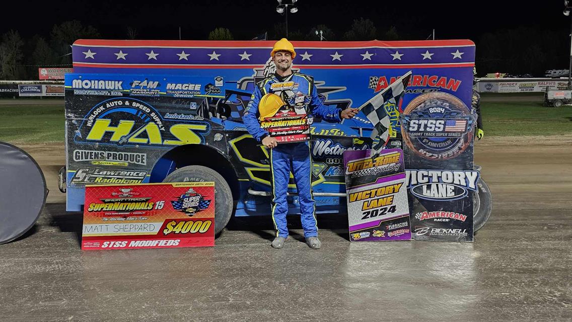 Super Work: Sheppard Tops Short Track SuperNationals 15 at Utica-Rome