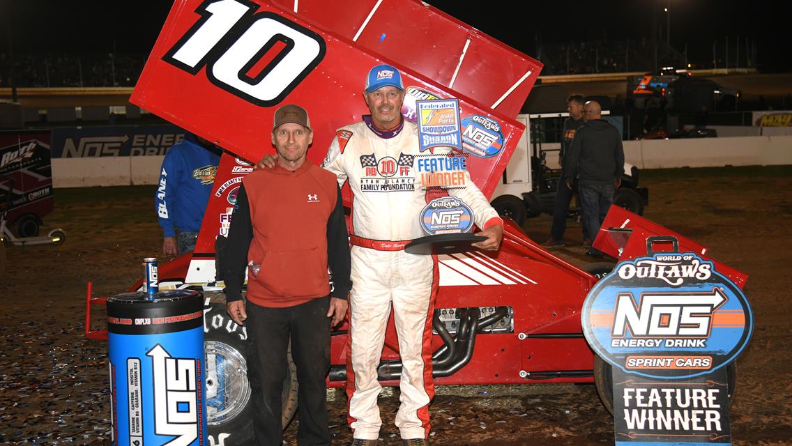 DALE BLANEY BECOMES THE OLDEST WINNER IN WORLD OF OUTLAWS SPRINT CAR HISTORY AT 61 THRILLING THE HOMETOWN CROWD WITH HIS $12,000 VICTORY AT SHARON