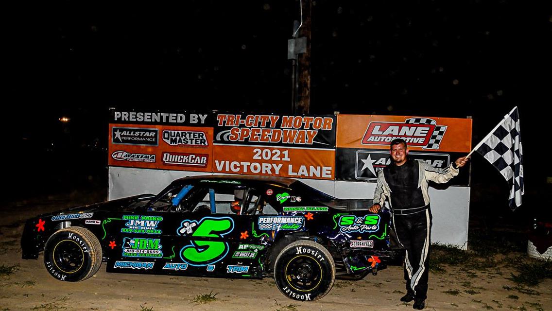 Winger and Gossum Win Hell Tour Events at Tri-City Motor Speedway