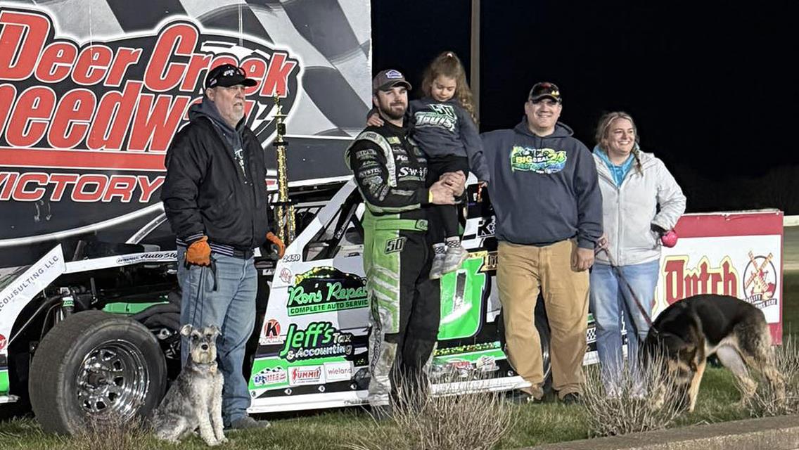 Deer Creek Speedway season openers to Davis, Gjere, Sorensen, Hovden, Doughty