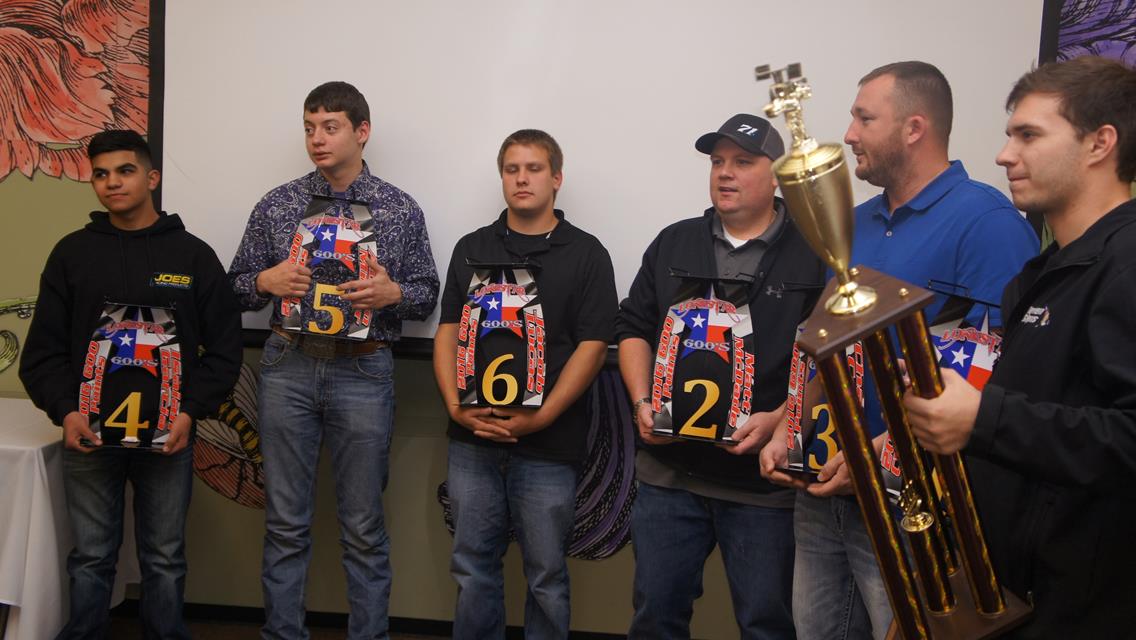 2016 Champions Crowned at The 3rd Annual Lonestar 600 Banquet