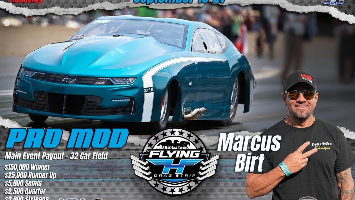 Marcus Birt bringing Pro Mod Camaro to the Smack Down 2024!