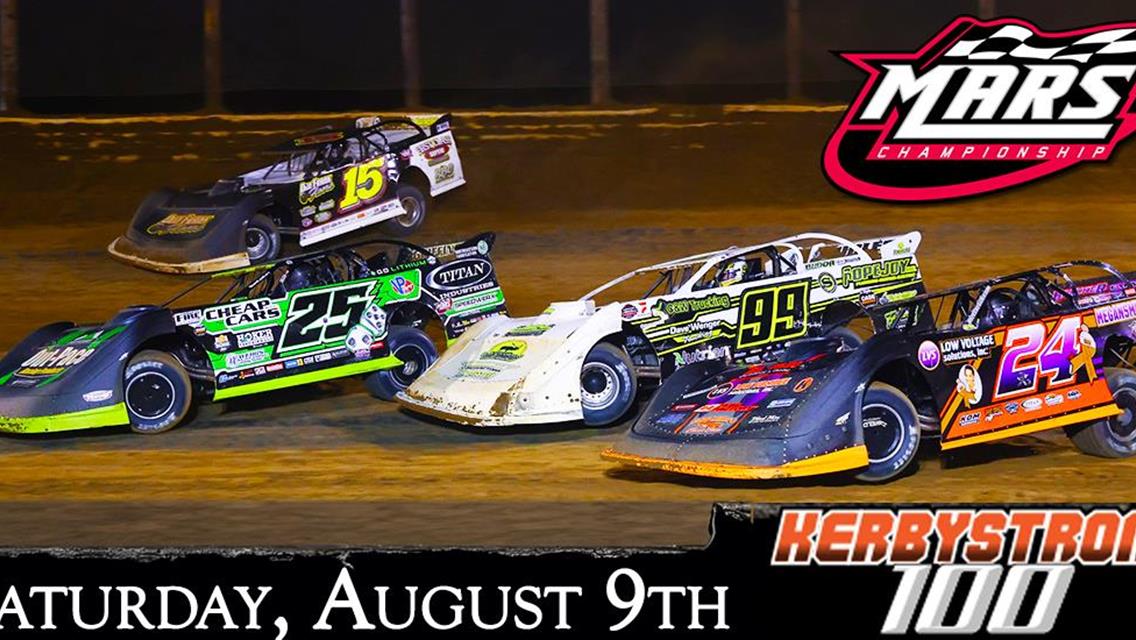 KerbyStrong Returns to Macon Speedway on Saturday, August 9th