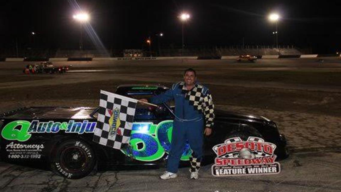 Anderson outruns truck field at Desoto Speedway