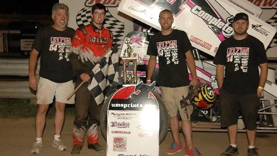 Scotty Thiel Scoots to First UMSS Win at North Central Speedway
