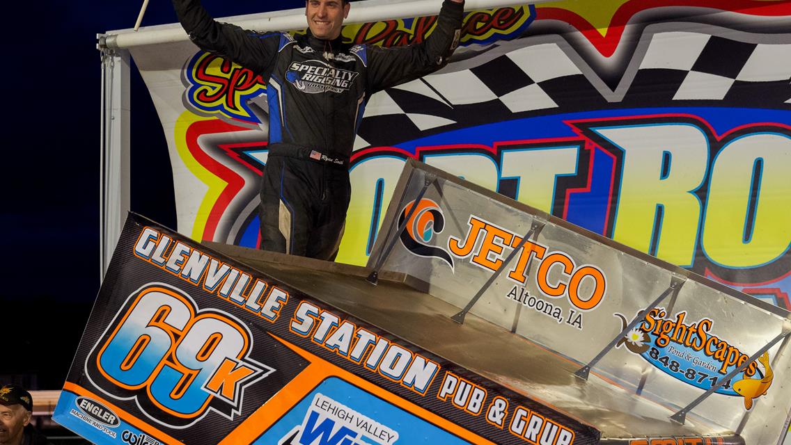 Ryan Smith Claims Keith Kauffman Classic Crown, Bruno Wins USAC East Coast, Jackson Takes Win in Wingless Sportsman