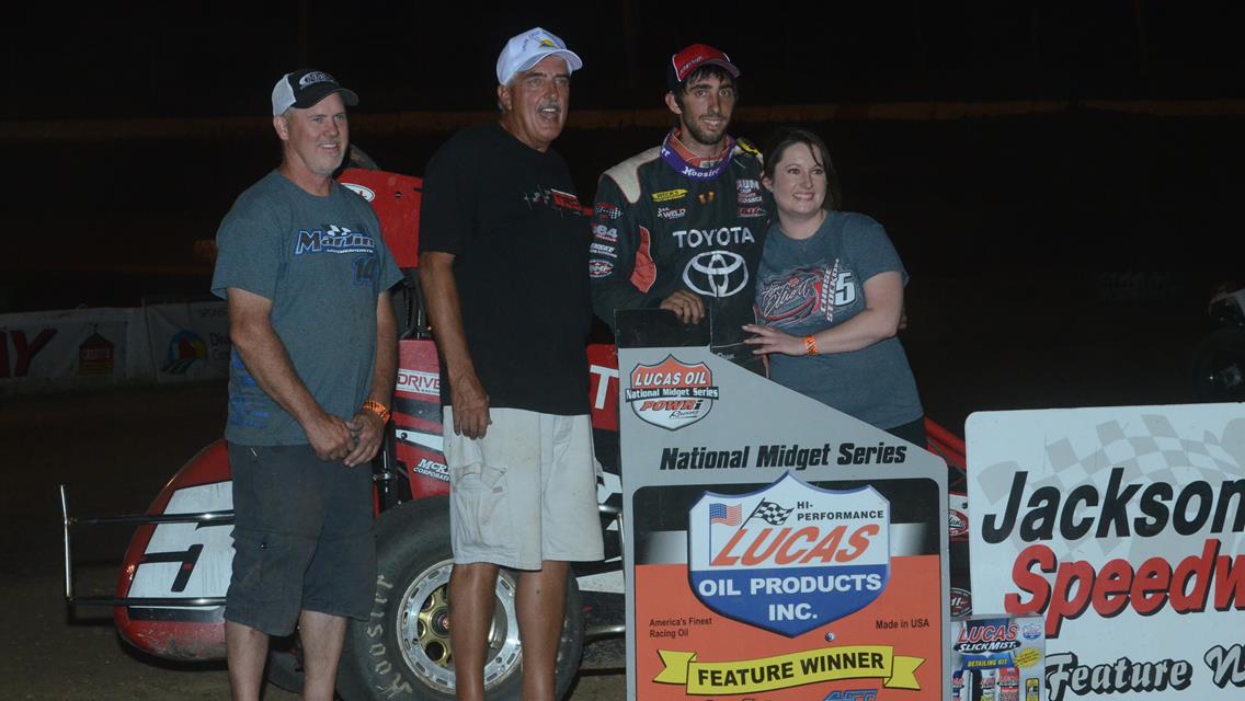 Daum First Victory of 2016 Comes During Illinois SPEED Week at Jacksonville Speedway