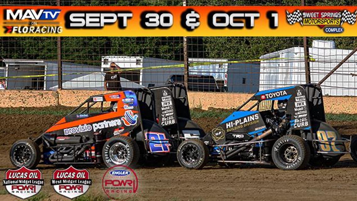 POWRi Midgets &amp; Micros Prepare for Sweet Springs Motorsports Complex’s Fall Brawl