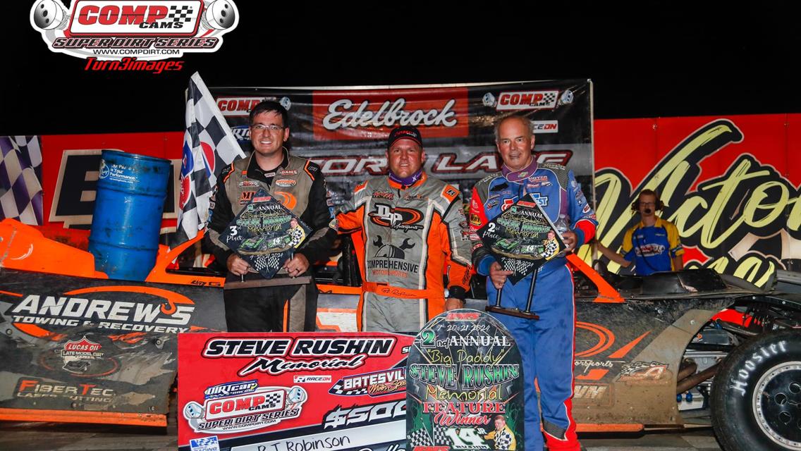 Batesville Motor Speedway (Locust Grove, AR) – Comp Cams Super Dirt Series – Steve Rushin Memorial – September 20th-21st. 2024. (Turn 3 Images)