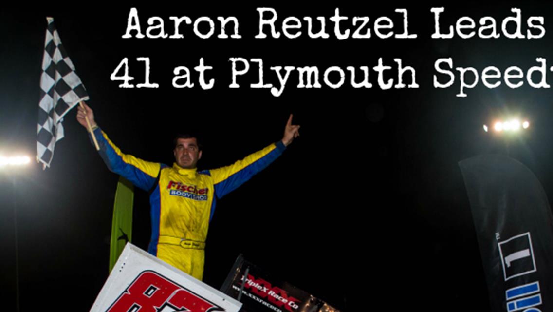 Aaron Reutzel gets fourth All Star victory of season during visit to Plymouth Speedway