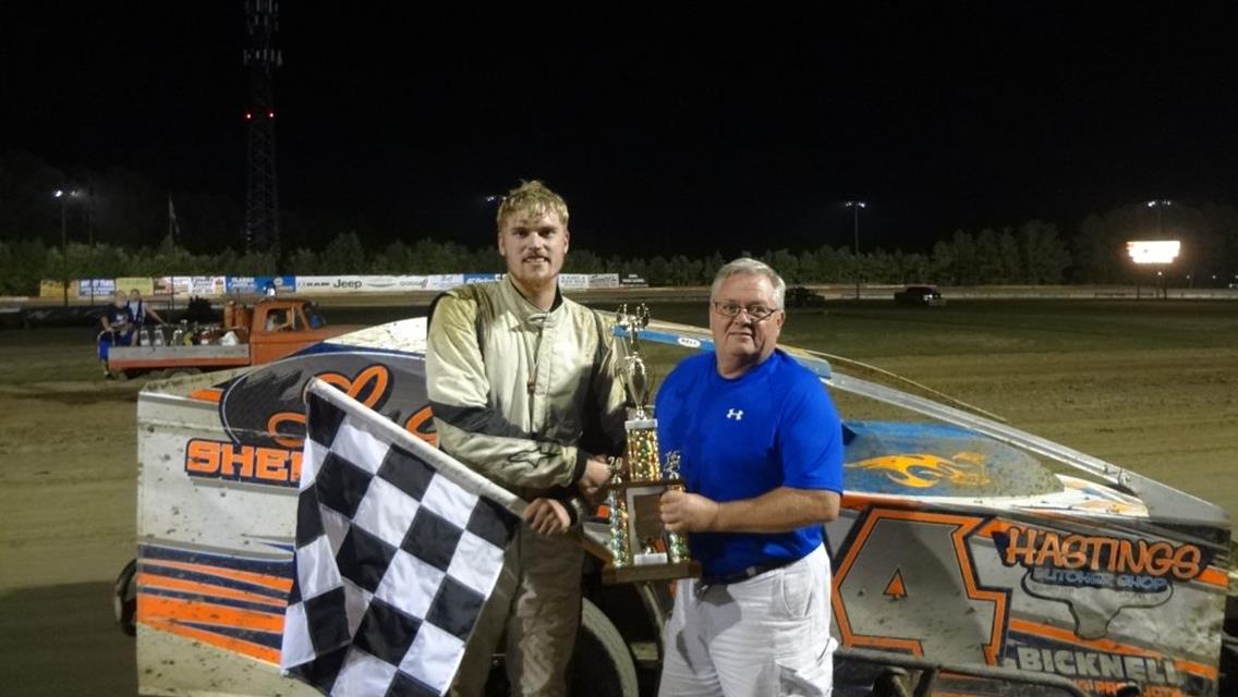 JORDAN JUSTICE PATIENT IN EARNING FOURTH WIN IN AC DELCO SPORTSMAN