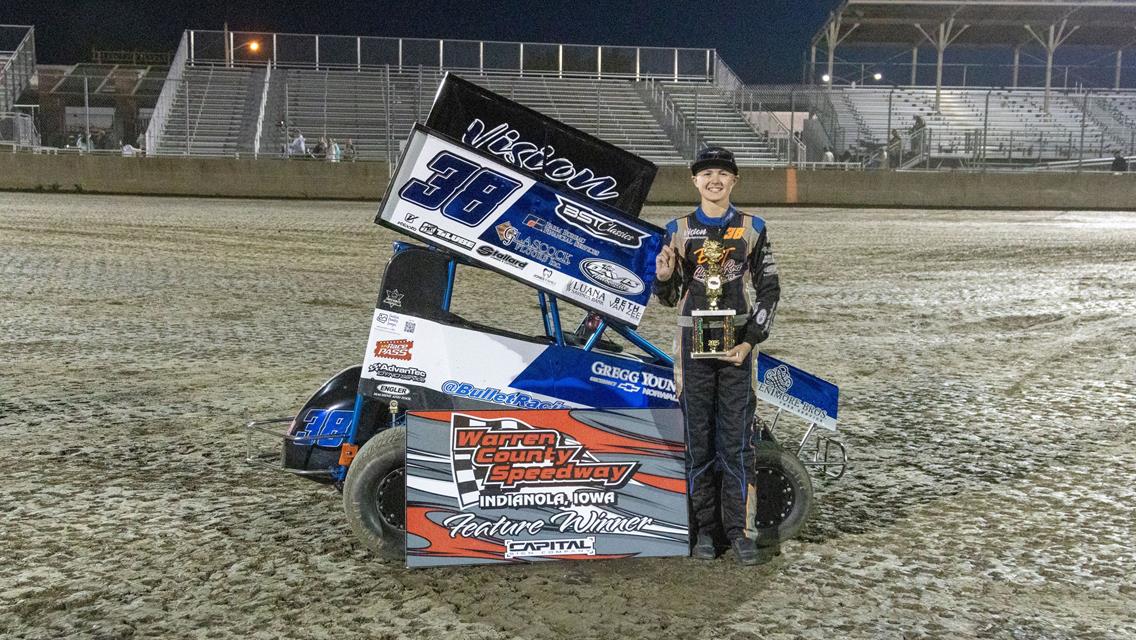 Brantley &quot;The Bullet&quot; Tjaden Dominates A-Class Wing Micro Sprint with Three Consecutive Wins