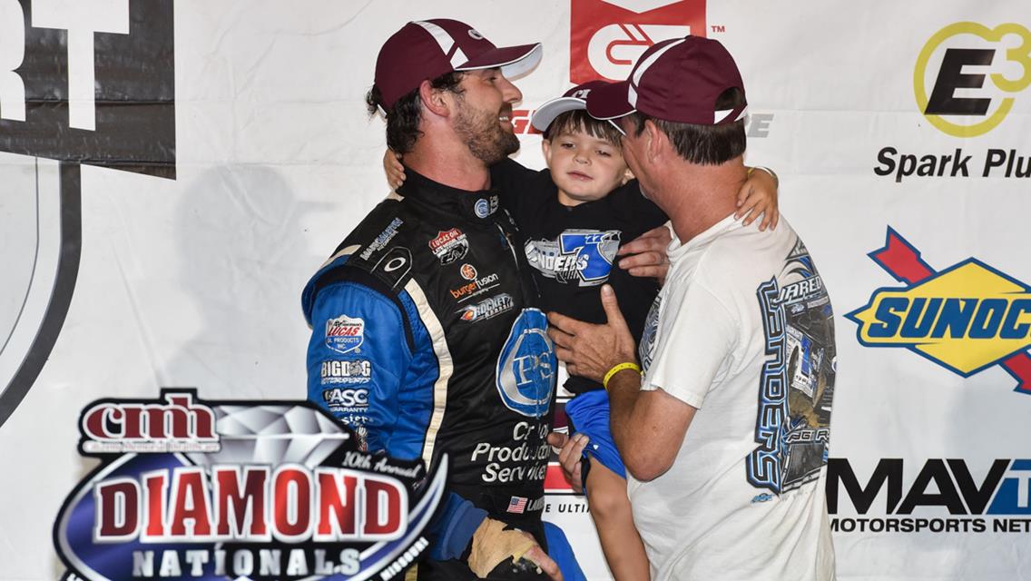 Landers Takes CMH Diamond Nationals at Lucas Oil Speedway