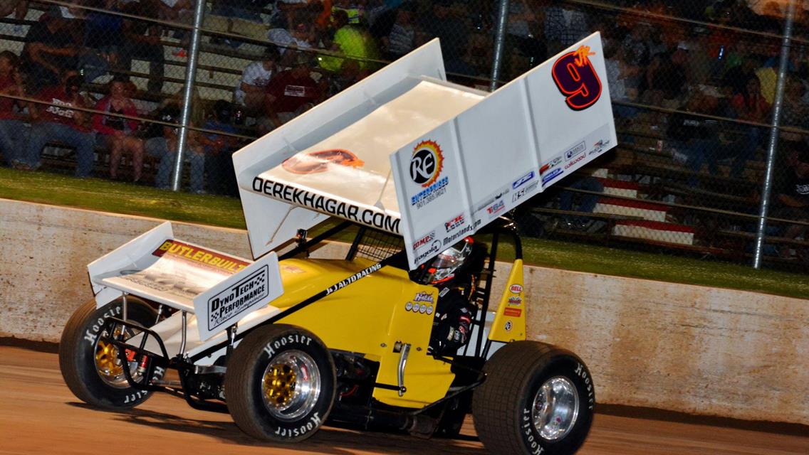 Hagar Adds Another Top 10 During Challenging Night at I-30 Speedway