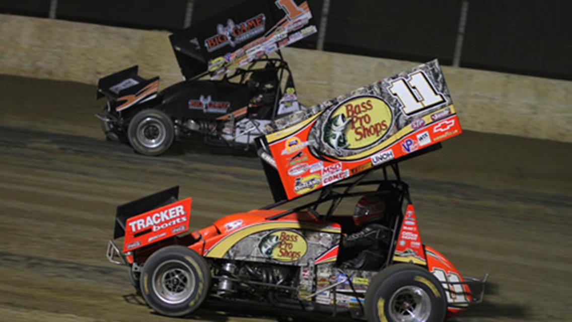 Steve Kinser and Sammy Swindell