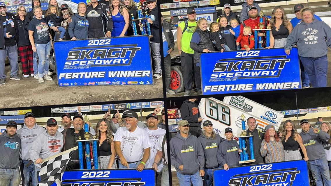 CHAMPIONS CROWNED AT SKAGIT SPEEDWAY