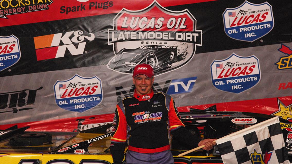 Billy Moyer takes 20th Career Win at East Bay Raceway Park on Wednesday Night