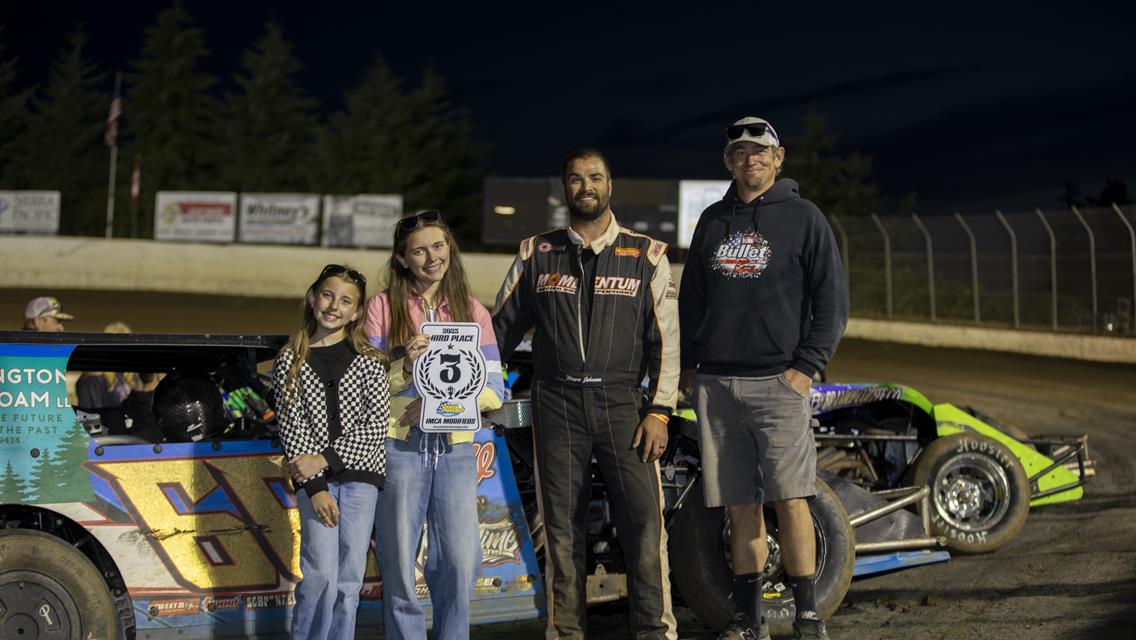 Tyson Blood gets 3rd Grays Harbor Modified Win of the Season
