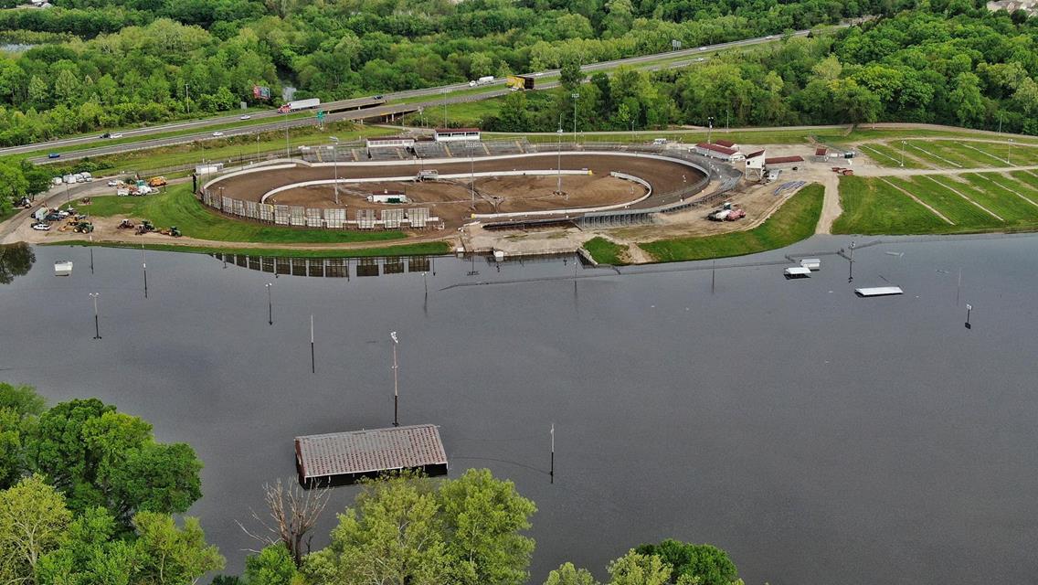 Flooding forces Federated Auto Parts Raceway at I-55 to cancel action again this Saturday, May 11th