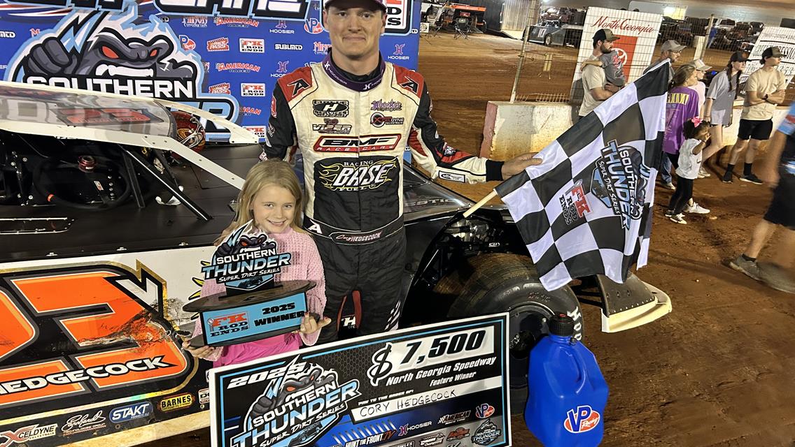 Cory Hedgecock repeats with Southern Thunder at North Georgia Speedway