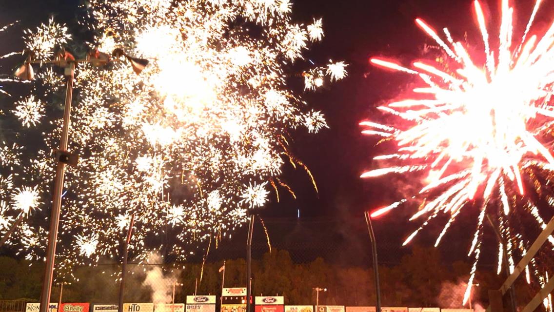 Postponed July 3rd Fireworks event rescheduled to Thursday July 17th.