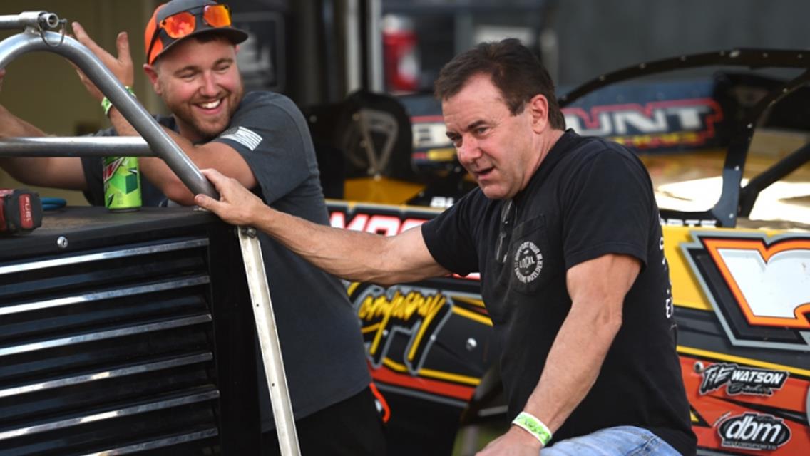 Hill Caught in Wreck at Wythe Raceway