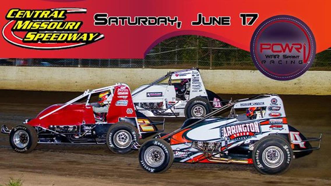 POWRi WAR Returns to Central Missouri Speedway on June 17th