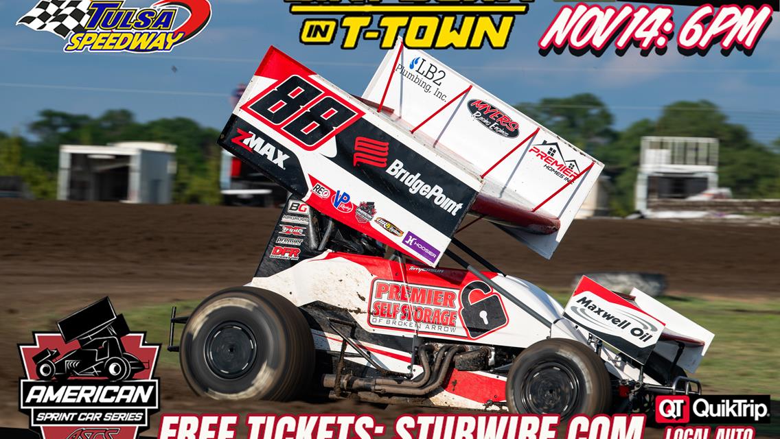 Terry Easum, 1 of 12 Racers to Win ASCS Race, coming to Tulsa Speedway for Dirt Down!