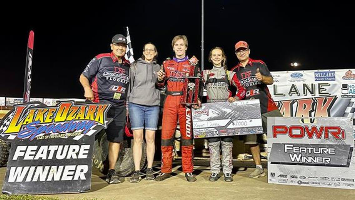 Xavier Doney Drives to Night One Non-Wing Nationals Win with POWRi WAR