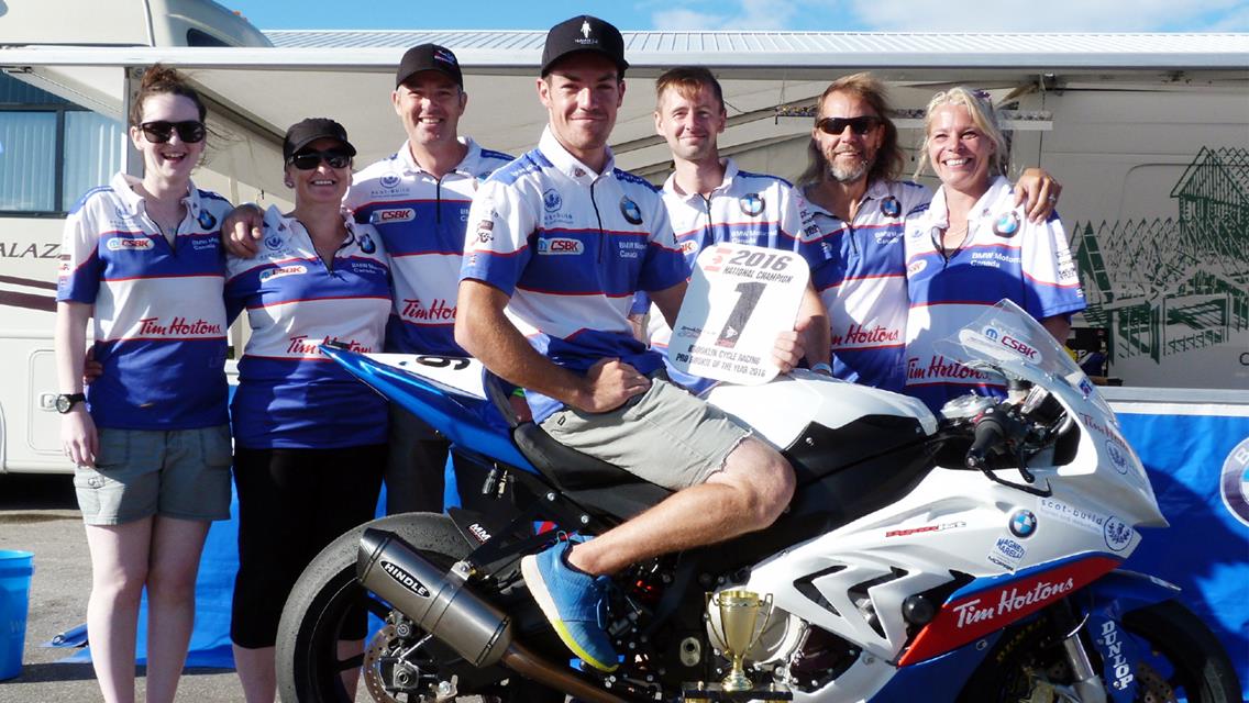 Young Wraps Up CSBK Season 3rd in Championship and as Pro Rookie of the Year