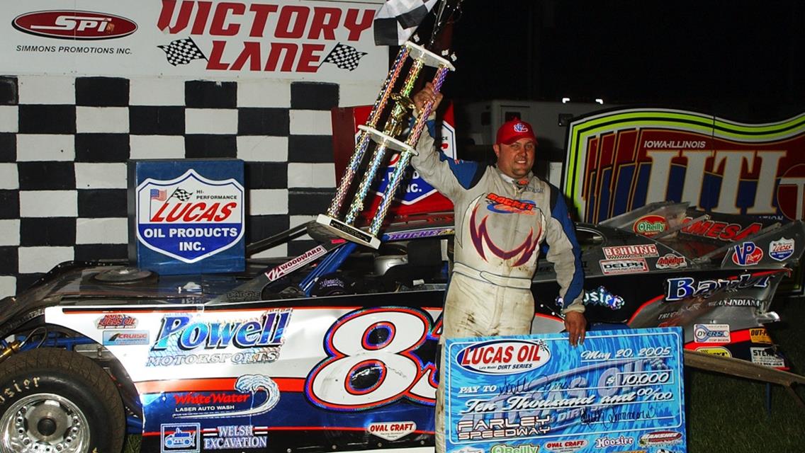 Scott James Takes First Career Lucas Oil Late Model Dirt Series Win at Farley After Starting 12th