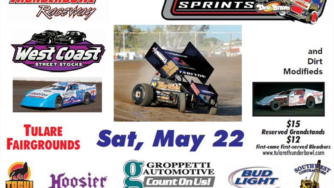 Ocean Sprints set for 1st ever Tulare visit Saturday