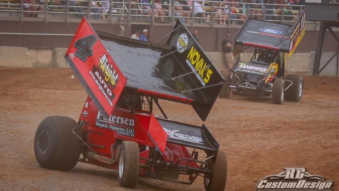 Special weeknight event proves challenging for Alex Pokorski at Plymouth Dirt Track