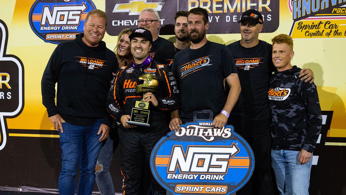 Big Game Motorsports and Gravel Score Sixth World of Outlaws Win of Season