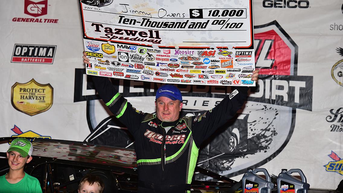 Owens Overtakes Bloomquist to Win Toyota Knoxville 50