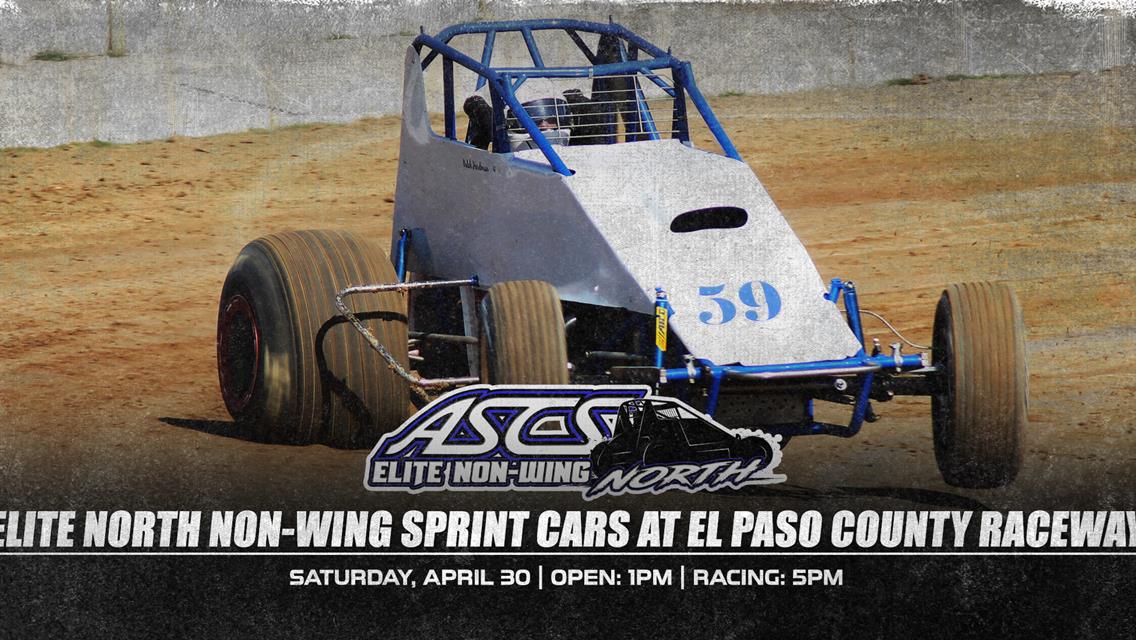 Elite North Non-Wing Sprint Cars On Track At El Paso County Raceway