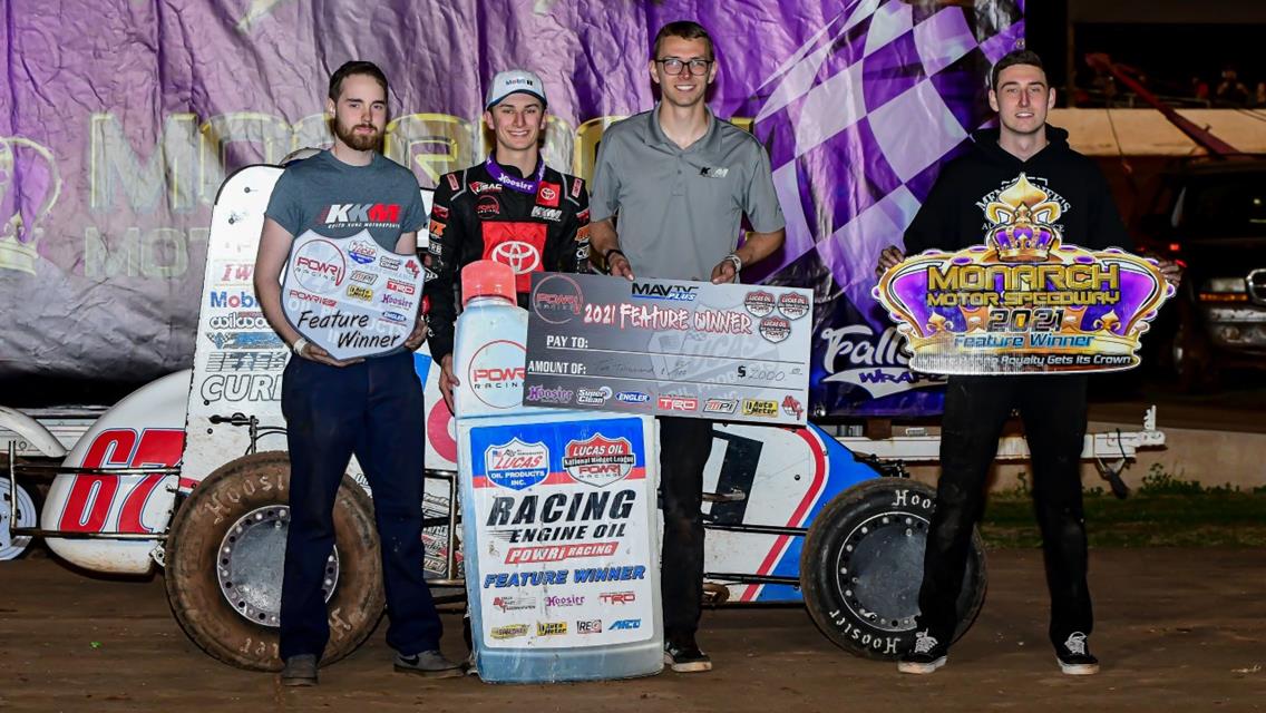 Kofoid Captures First Win of the Season at Monarch Motor Speedway