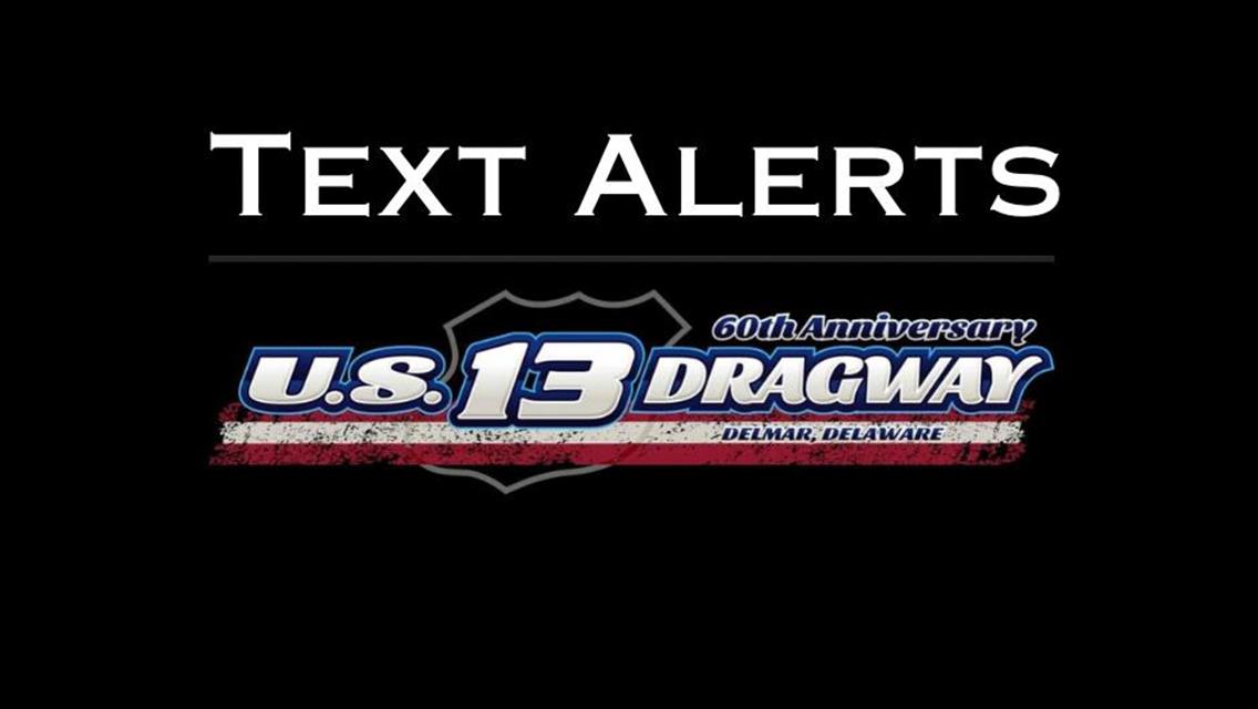 Join Our Text Alerts for 2023