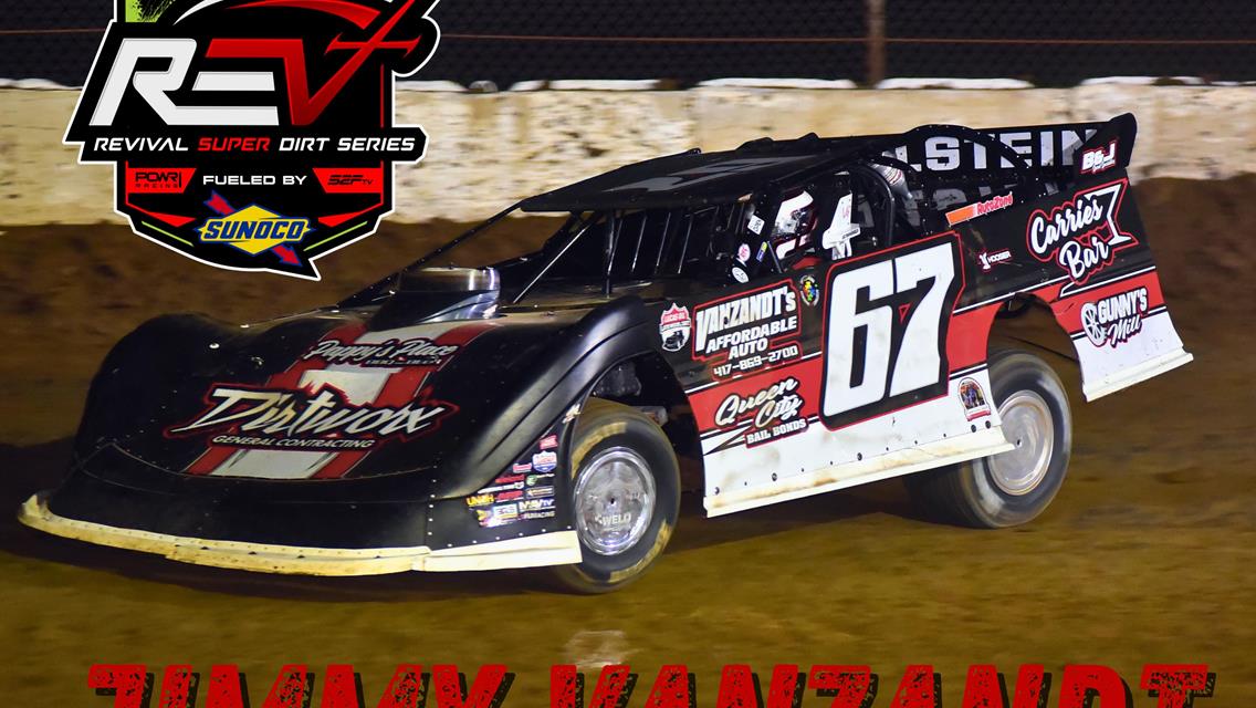 VANZANDT IS PREPARED FOR A FULL-TIME SERIES RUN WITH REVIVAL