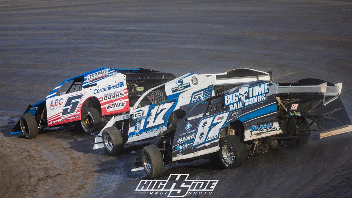 Fito and Jake Gallardo tackle XR Dominator at Salina Highbanks Speedway