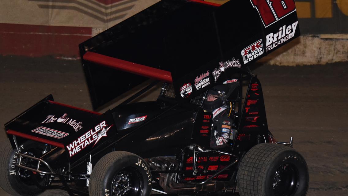 Bruce Jr. Finishes Third After Nearly Capturing First Victory of Season