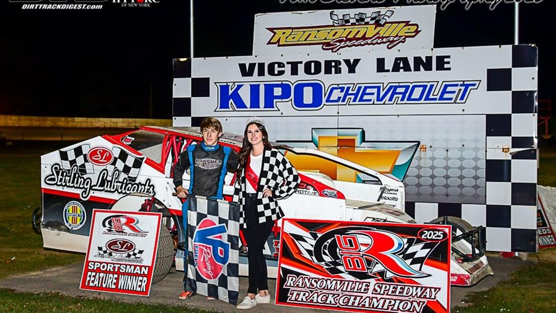 Williamson, Bansmer, Pangrazio, and Susice Claim Ransomville Track Championships