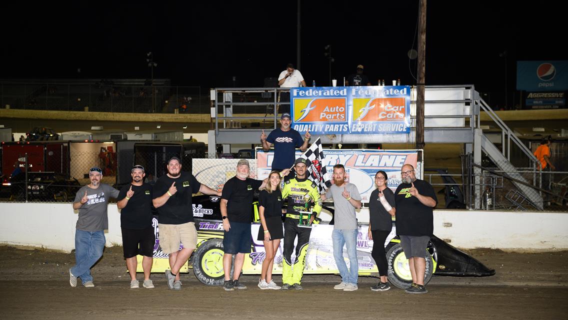 Daryn Klein, Timmy Hill, Kyle Helmick, Patrick Hawkins &amp; Keatin Lyons take wins at Federated Auto Parts Raceway at I-55!