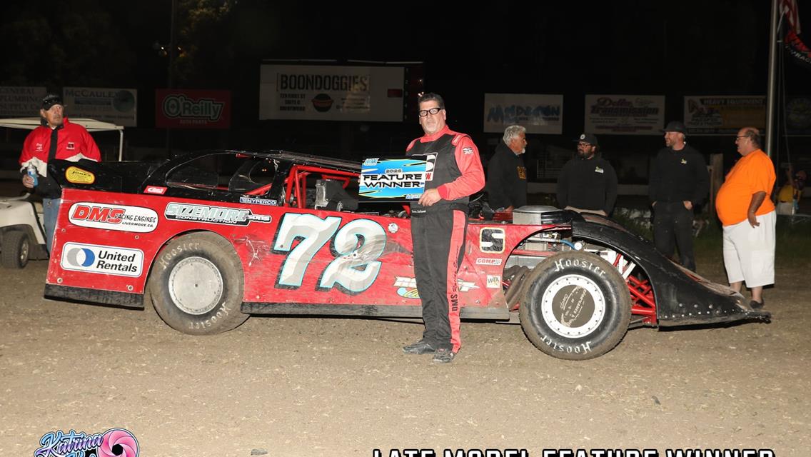 Hogge Scores 70th IMCA Modified Main Event Win At Antioch Speedway