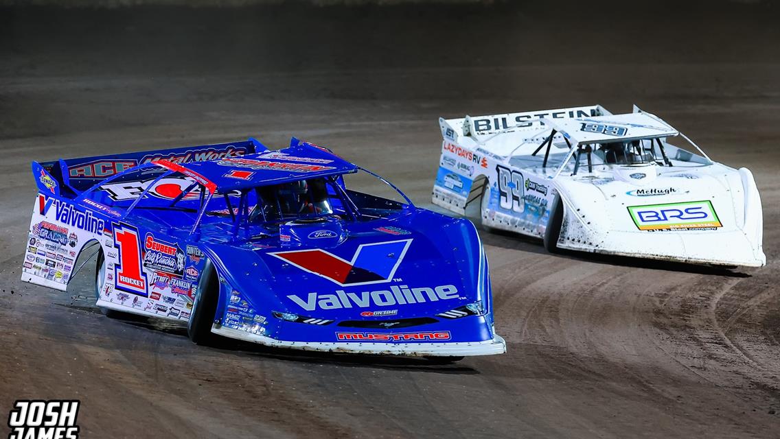 Volusia Speedway Park (Barberville, FL) – DIRTcar Nationals – February 10th-15th, 2025. (Josh James Artwork)