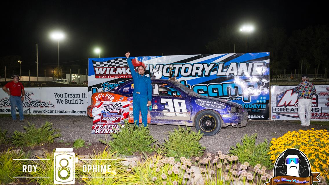 Johnson, Vandervere, Kreuser, and Seegert Find Victory Lane on Opening Night of Kenosha County Fair!!