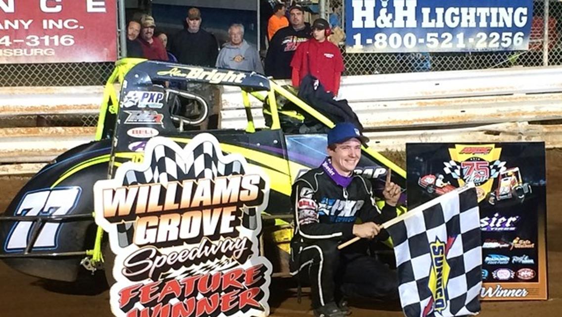 Bright Records Back-to-Back ARDC Midgets Wins at Williams Grove and Lincoln
