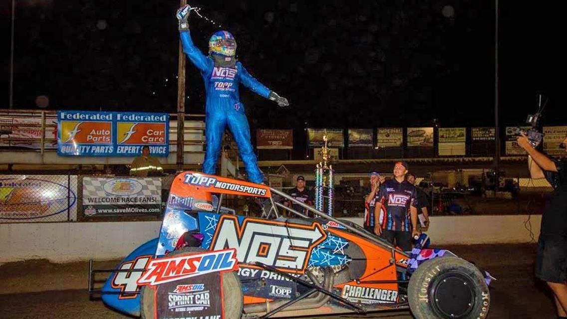 Grant posts USAC Sprint Car triumph at I-55