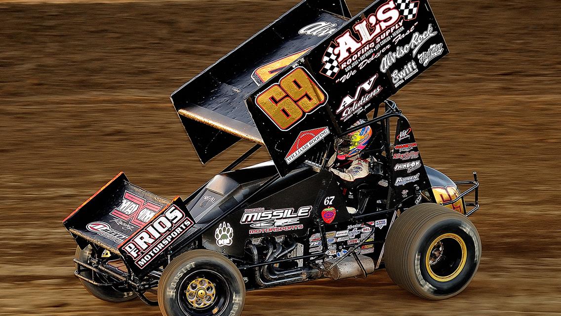 KAEDING WINS SPRINT CAR FINALE IN WATSONVILLE WHILE FIVE CHAMPIONS CROWNED